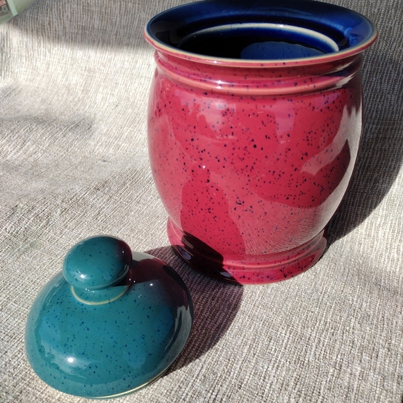 Harlequin 6" Storage Jar w/Lid By Denby - Picture 6 of 16